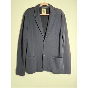 Gaudi Jeans Men’s Cotton Graphite Blue Sport Golf Blazer Sz М See Description